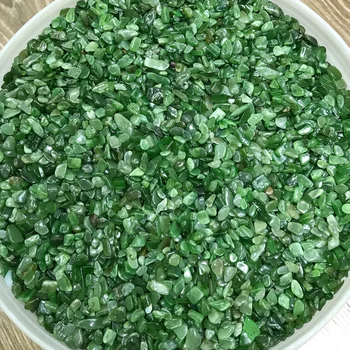 100g Natūralaus Akmens Mineralinių Kristalų Aukštos Kokybės Žalioji Jasper Kvarco Žvyro Gydymo DIYmaterial žvyro Namų Puošybos Amatus
