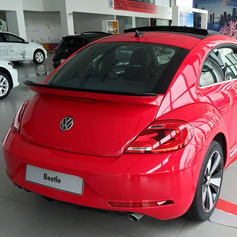 VW Beetle Spoileris Aukštos Kokybės ABS Medžiagos, Automobilių Galinis Sparnas Gruntas Spalvos Galinis Spoileris Volkswagen Beetle Spoileris 2013-2018 m.