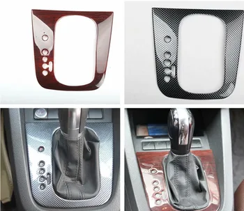 1pc Automobilių lipdukai ABS anglies pluošto grūdų įrankių skydelio apdailos dangtelis Volkswagen vw 2012-m. Jetta 6 MK6