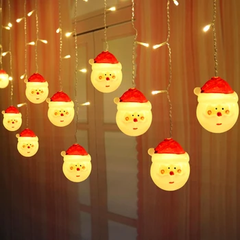 3.5 metrų 96 LED žiburiai Kalėdų Senelio pasakų lauko vandeniui string šviesos miegamajame šviesos girlianda 