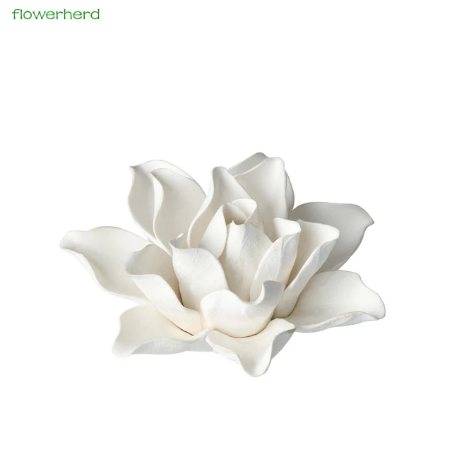 3D White Lotus Pelėsių Didelis Rose Silikono Formos Tortas Dekoravimo Priemonės, Vestuvių Gėlės Cukraus vaško Žvakių ir Muilo, Pelėsių, Rankų darbo Amatų Įrankiai