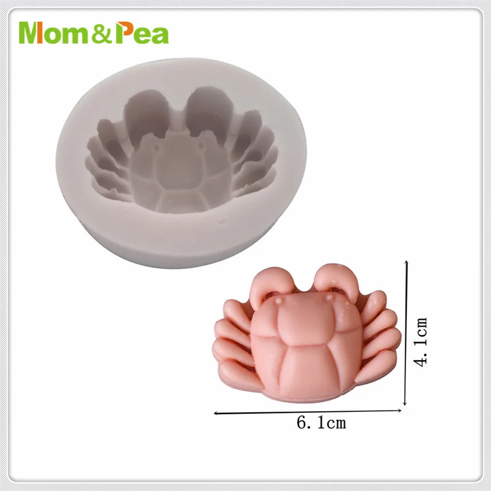 Mama&Žirnių MPA0668-70 Fu Krabų Triušio Formos Silikono Formos Pyragas Apdaila Minkštas Pyragas 3D Pelėsių, Maisto Klasės,