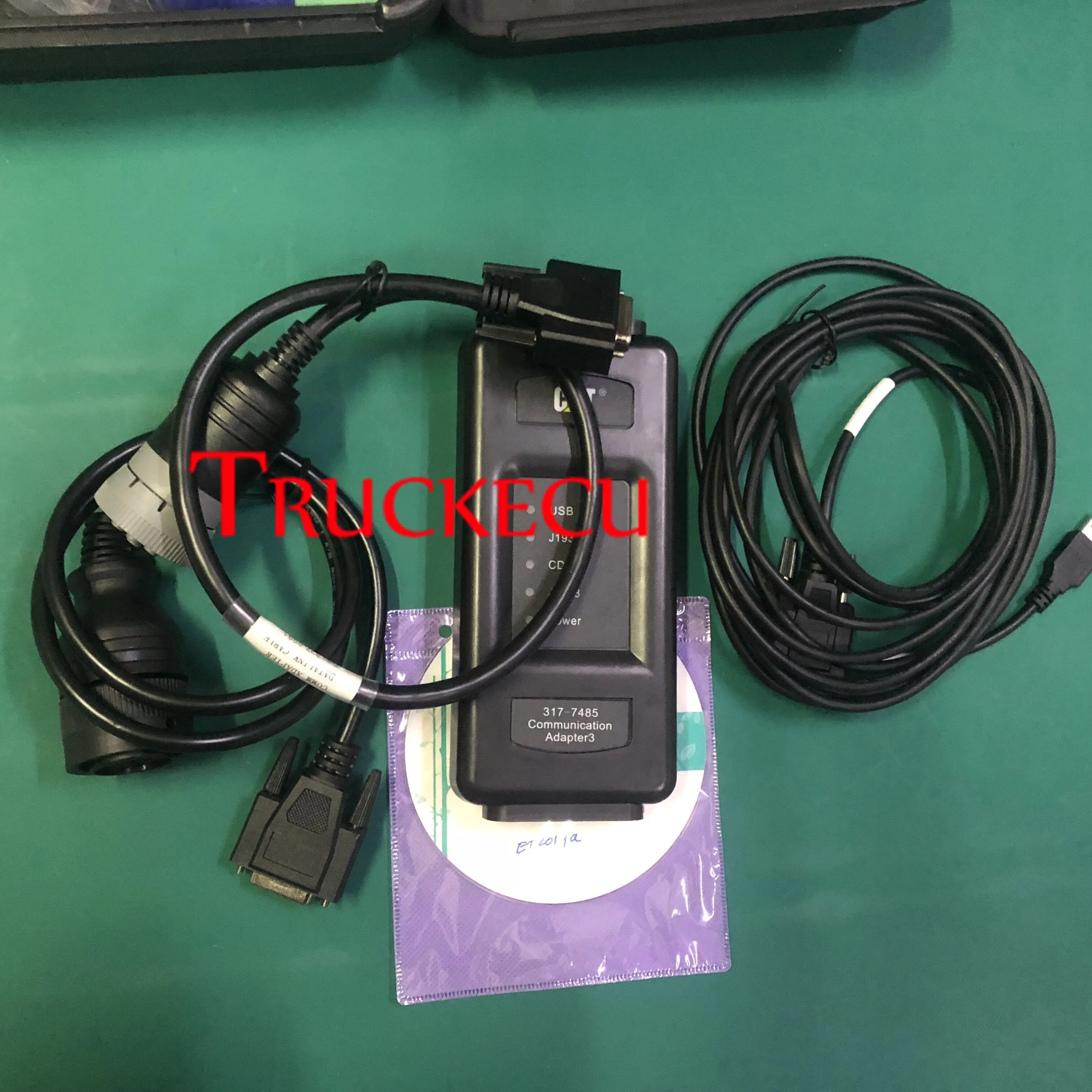 Comm adapteris 3 et Ryšio Adapteris 317-7485 et 3 EST diagnostikos įrankis+SIS +Flash+CF52 nešiojamas ET3 diagnostikos įrankis
