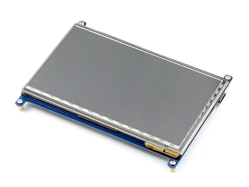 7 colių Aviečių Pi B LCD HDMI Jutiklinis Ekranas 800*480 Paramos RPi Bananų Pi/Pro BB Juodas ekranas
