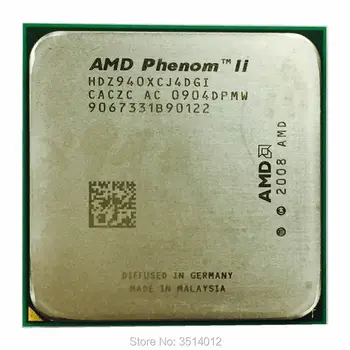 AMD Phenom X4 940 X4 940 3.0 GHz Quad-Core CPU Procesorius HDZ940XCJ4DGI 125W Socket AM2+ susisiekti parduoti X4 920