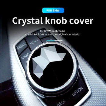 Automobilių kristalų Multimedijos Mygtukas, skirtas BMW F10 F20 F30 F32 F48 F15 F25 G30 bendrojo Idrive mygtuką originalių automobilių didelis mygtukas 5 mygtukas 7 raktas