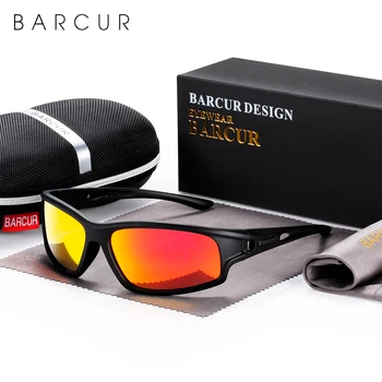 BARCUR Sporto Photochromic Akiniai nuo saulės Vyrams Poliarizuotos Šviesos Svorio Vairavimo Saulės Akiniai Moterims gafas de sol