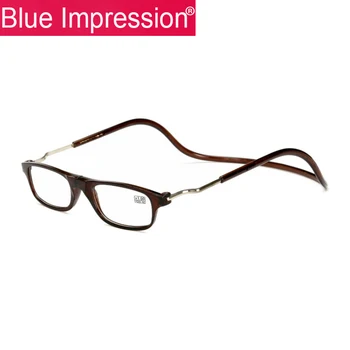 Karšto Pardavimo Trumparegis akis Magnetas Skaitymo akiniai Vyrams, Moterims presbyopia akinius galima pakabinti ant kaklo lankstymo Magnetinio Skaitymo akiniai