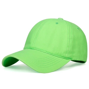 Mados medvilnės hip-hop skrybėlę reguliuojamas vientisos spalvos macaron tėtis, skrybėlės, kepurės vyrų ponios lauke, pavėsyje, saulės, skrybėlę snapback skrybėlės gorras