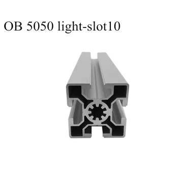 OB Pramonės aliuminio lydinio profilis 5050light-slot10/5050heavy-sloe10/6630R-slot8/6060Single lizdas-slot10/6060-slot8/60120
