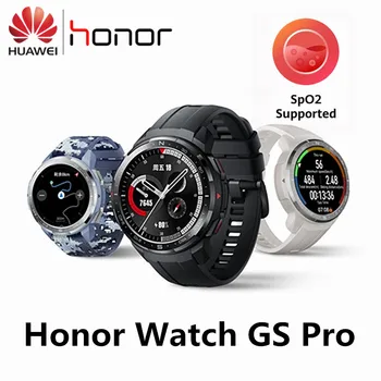 Oranginal Huawei Honor Žiūrėti GS Pro Smart Žiūrėti 5ATM Sporto žiūrėti, Širdies ritmas, Kraujo Deguonies Bluetooth talkband globle versija