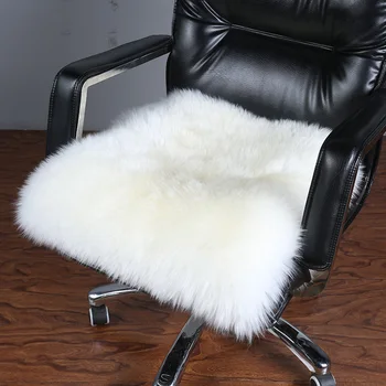 Originalus Kailių Žiemos vilna kėdė pagalvėlė kailio-in-one 