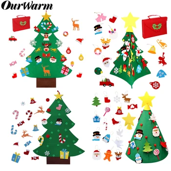 OurWarm Kalėdų Grupė Manė, Kalėdų Medžio Sniego Briedžių Lipdukas Kabinti Saugojimo Krepšys Kalėdos Kalėdos Naujųjų Metų Dovanos 2020 M.