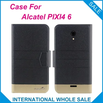 Super! Už Alcatel PIXI4 6 Byloje,Mados Verslo Magnetinis užsegimas Aukštos kokybės Odos Išskirtinis Atvejis Alcatel PIXI 4 6