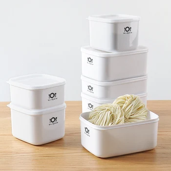 Šaldytuvas Saugojimo Dėžutės Maisto Produktų, Vaisių Plastikinių Maisto Konteineris Nešiojamas Priešpiečių Dėžutė Skirta Mikrobangų Krosnelė Uždaromos Maisto Dėžės